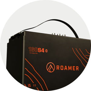 Roamer Smart4 160 battery inside a circle